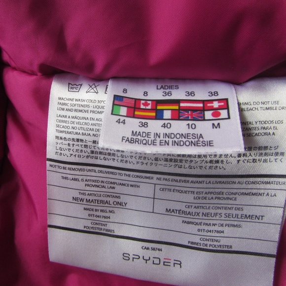 Pink Spyder Winter Coat - Picture 6 of 8